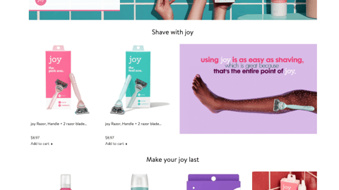 Walmart 'Hello Joy' Brand Showcase